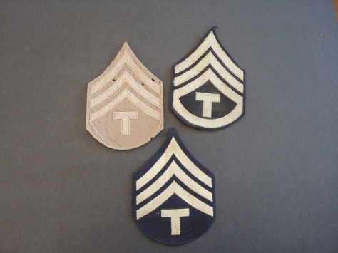 WAC Badges--Technician Third Grade and Technician Fourth Grade